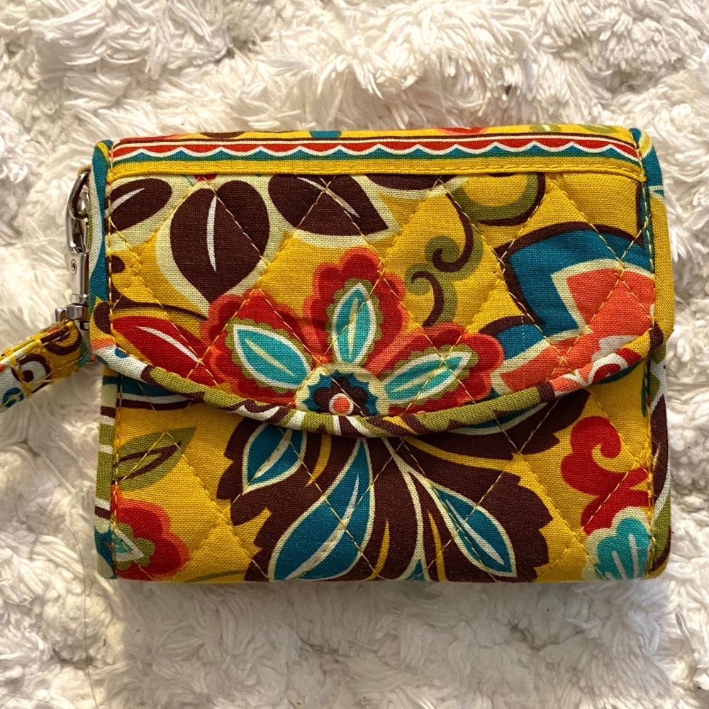 vera bradley wristlet cwrd holder